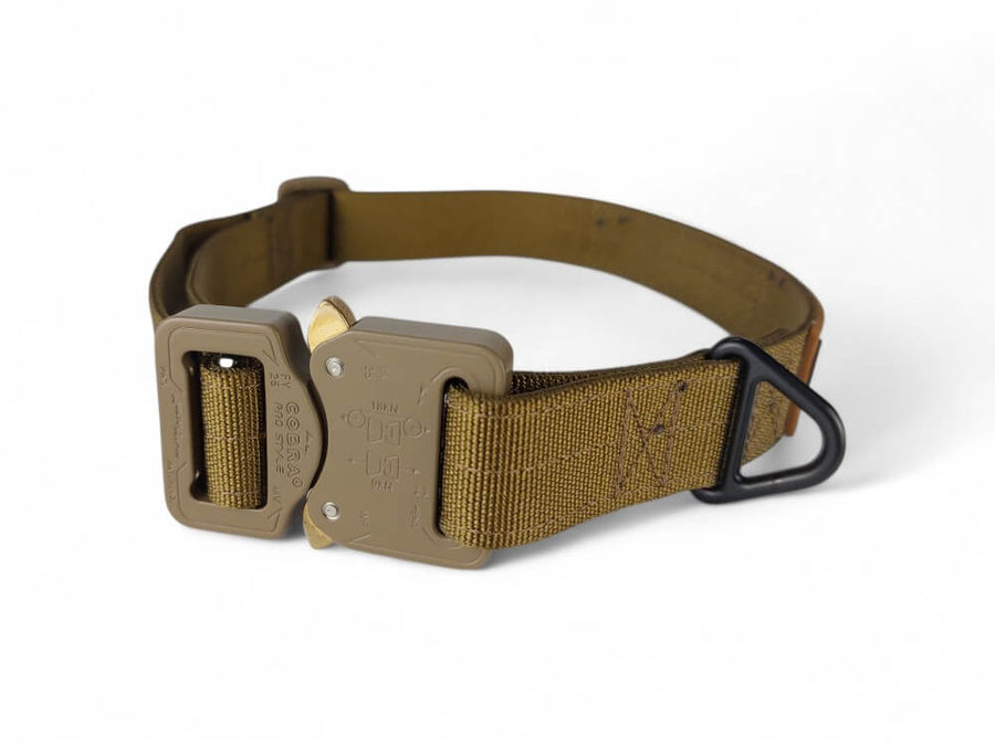 Halsband "Flex" 25mm Coyote Brown
