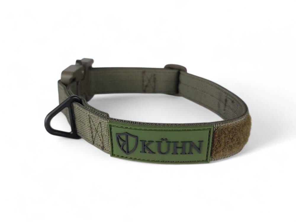 Halsband "Flex" 25mm Oliv, Ansicht 2 von 2